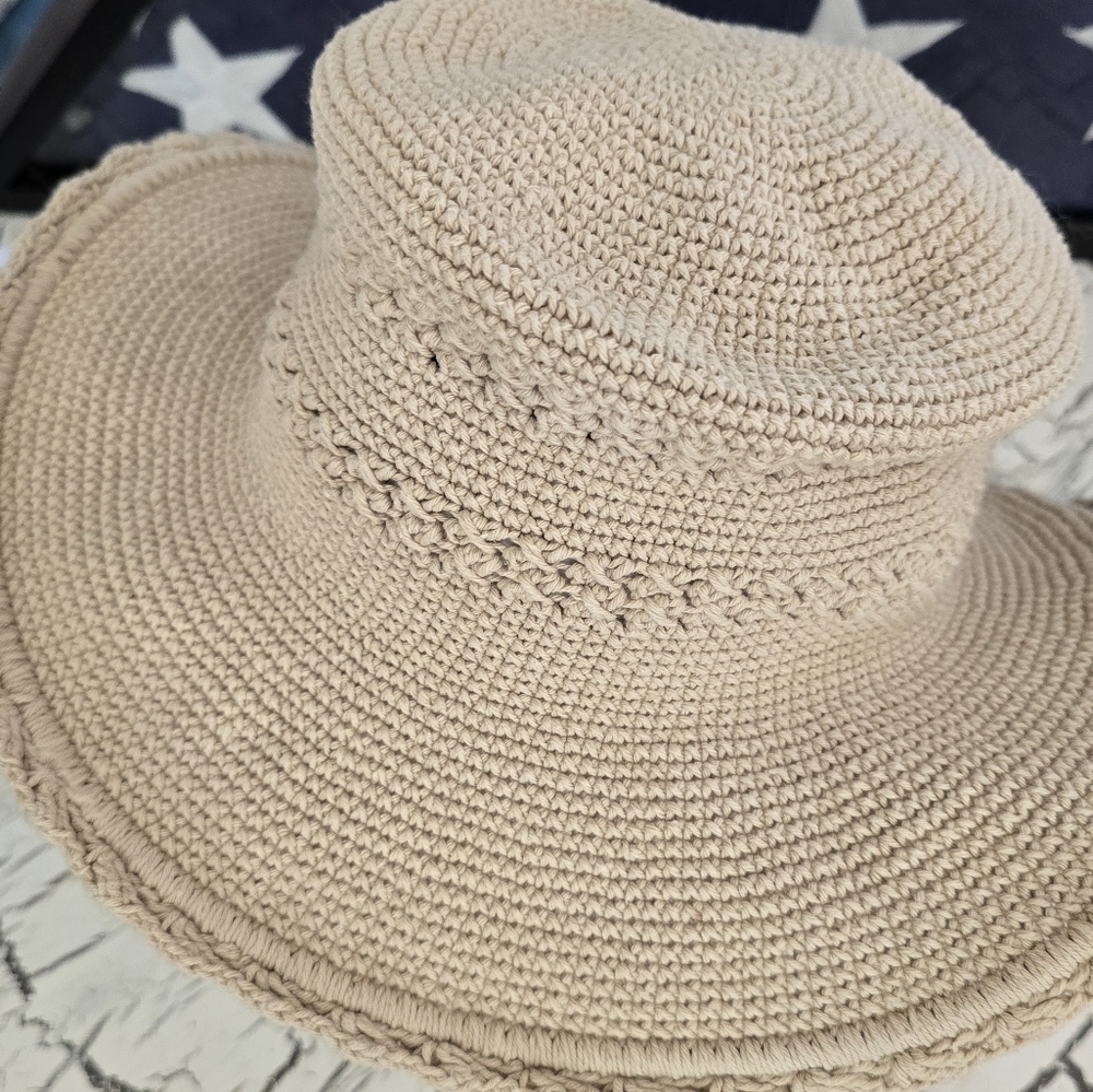 Crochet Sun Hat By Silver Wave - Small